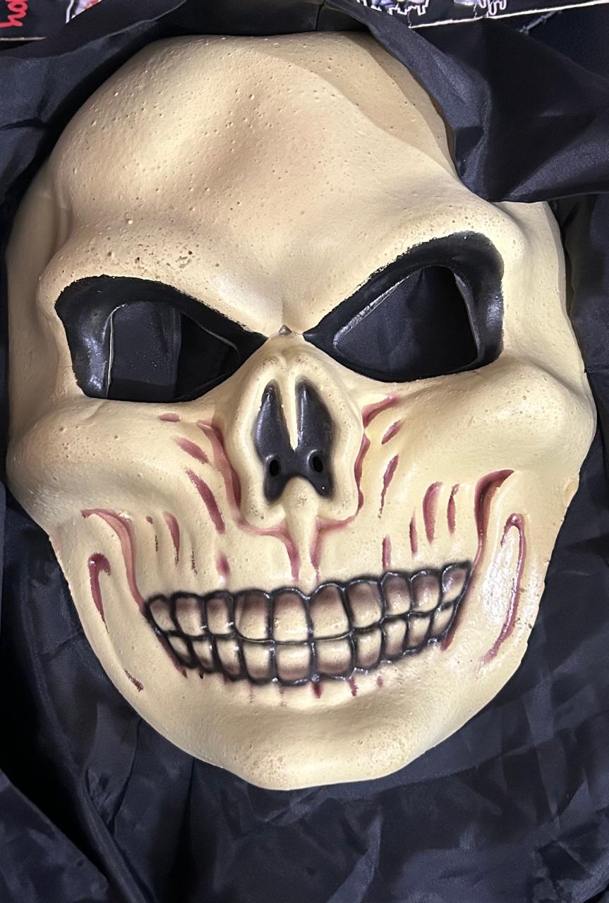 Latex Reaper mask