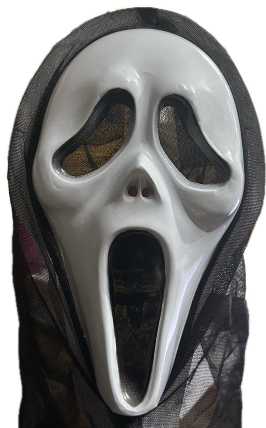 Plastic Scream Mask