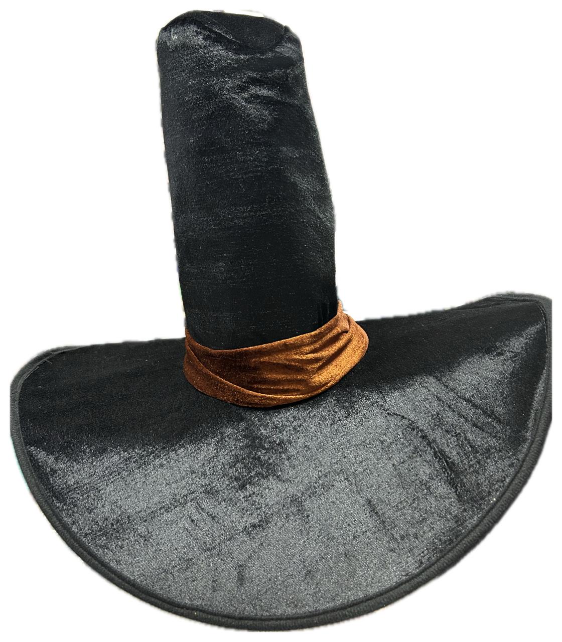 Black & Brown Pilgrim hat