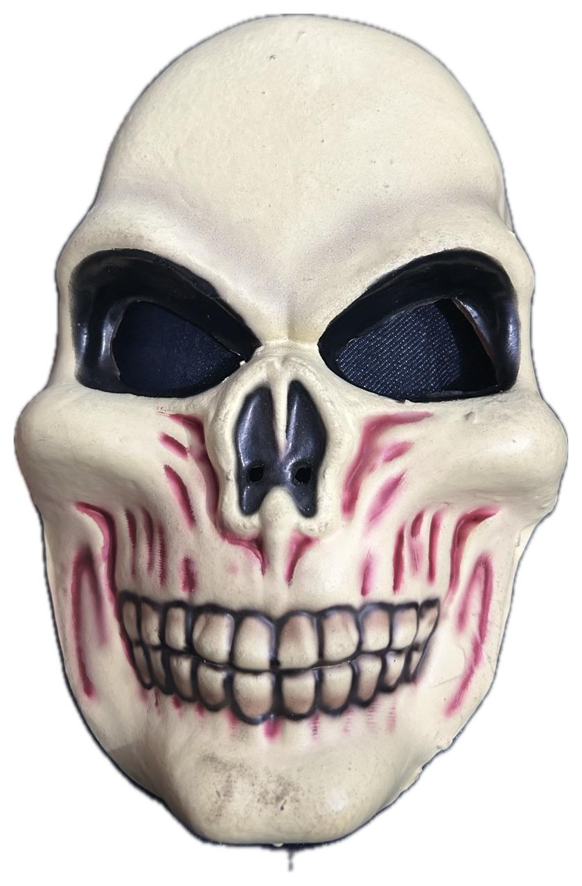 Half Face latex Skull Mask