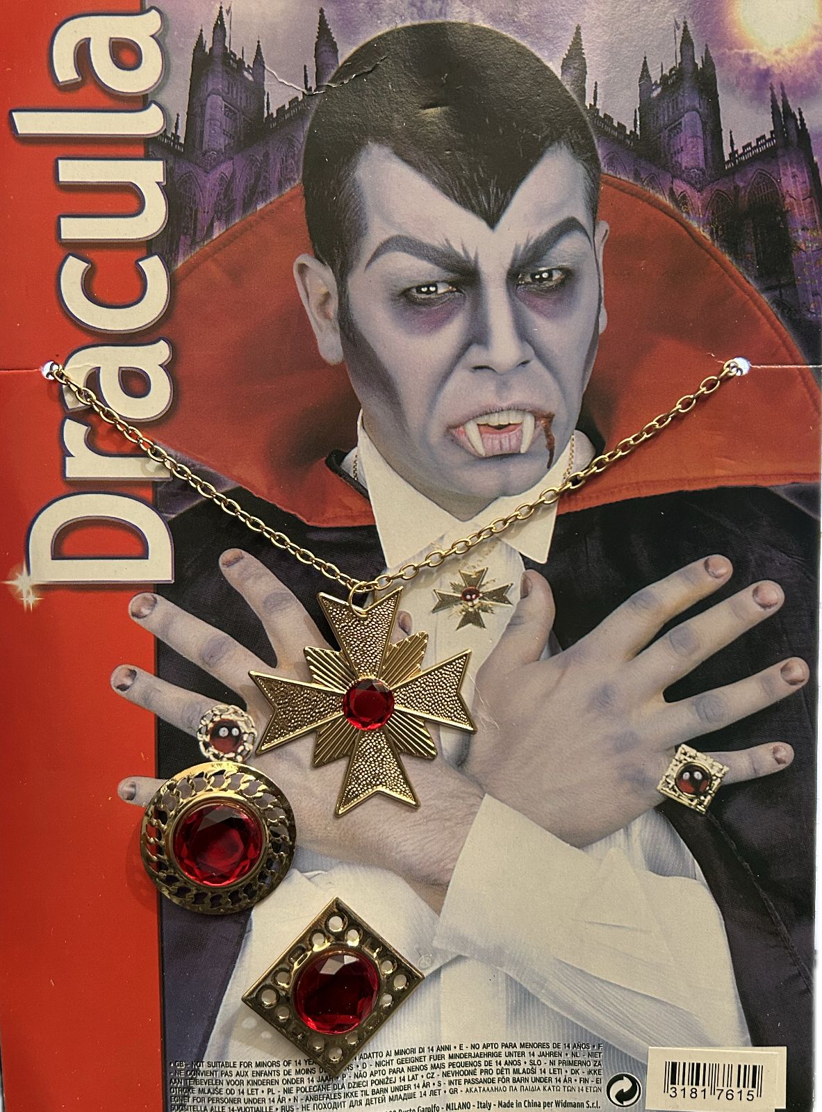 Vampire Jewelry Set