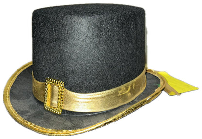 Black & Gold Top hat