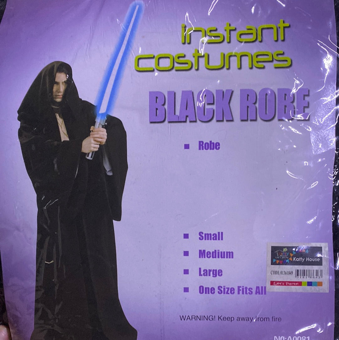 Instant Costume - Sci Fi Black Robe