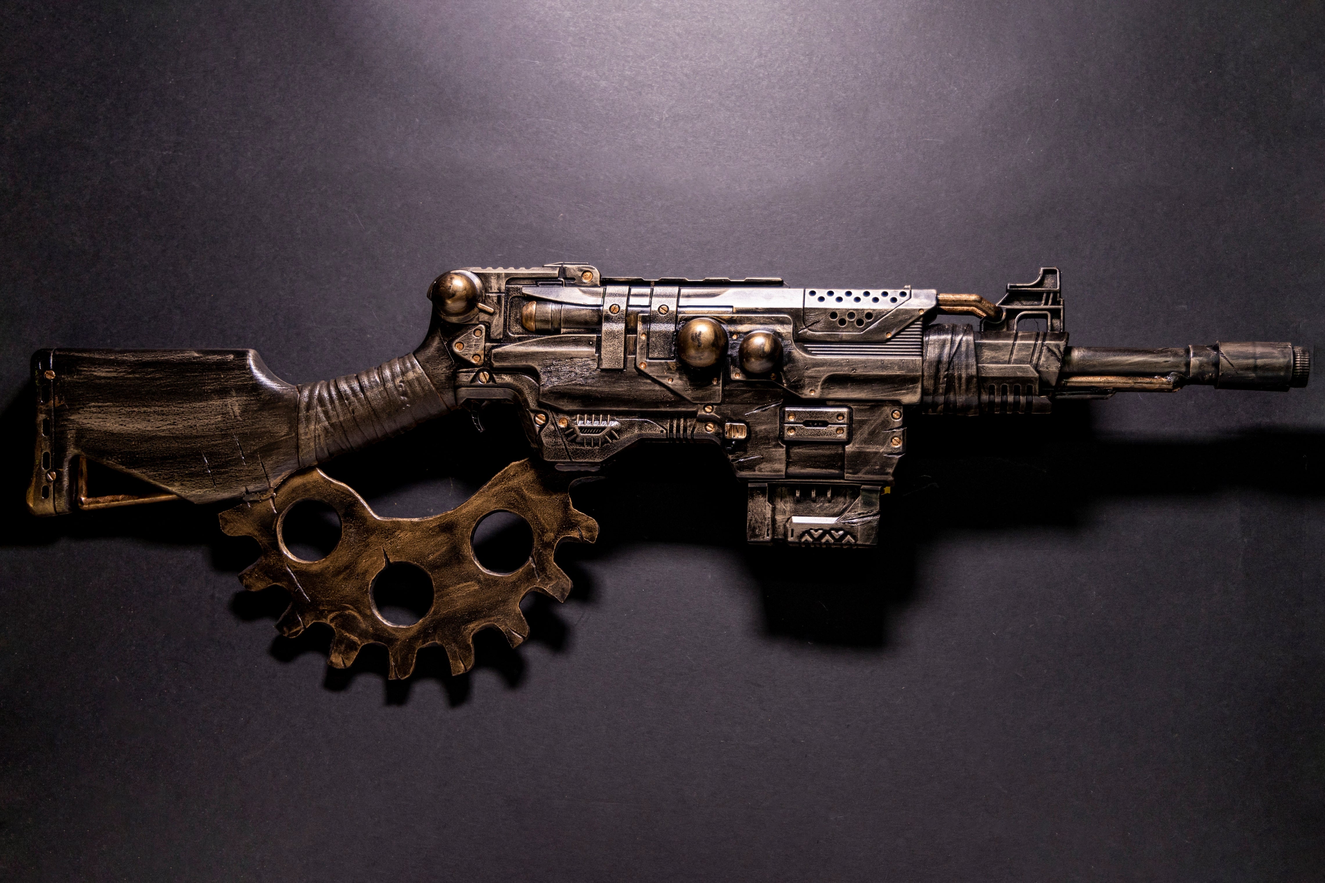Stoompomp Stoompomp Battle Scar MK 27 - Film Industry & Cosplay Prop Gun ...