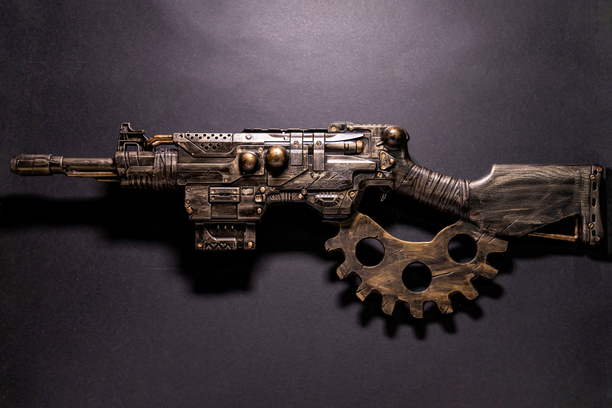 Stoompomp Stoompomp Battle Scar MK 27 - Film Industry & Cosplay Prop Gun ...