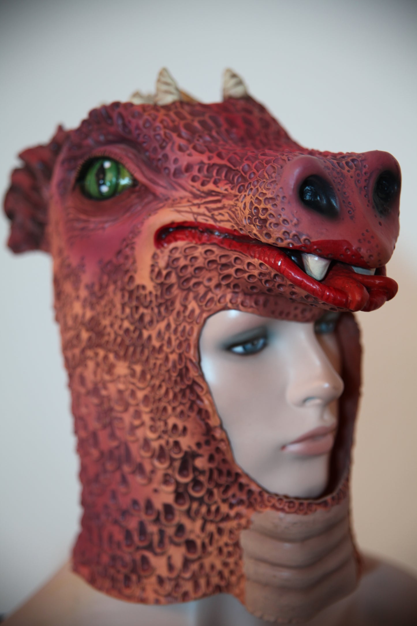 Kids Animal Latex Face Mask - Dragon (C134S)