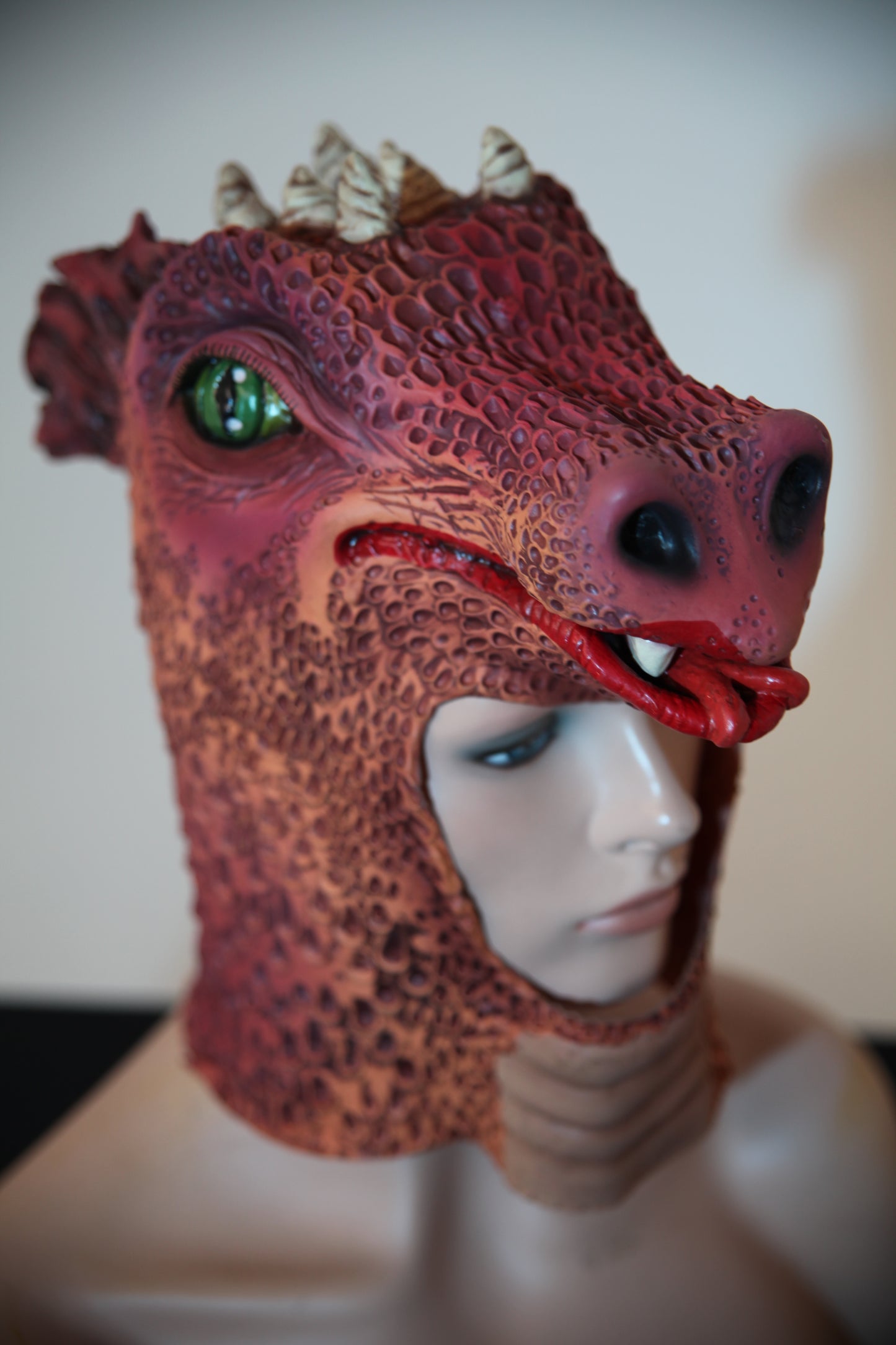 Kids Animal Latex Face Mask - Dragon (C134S)