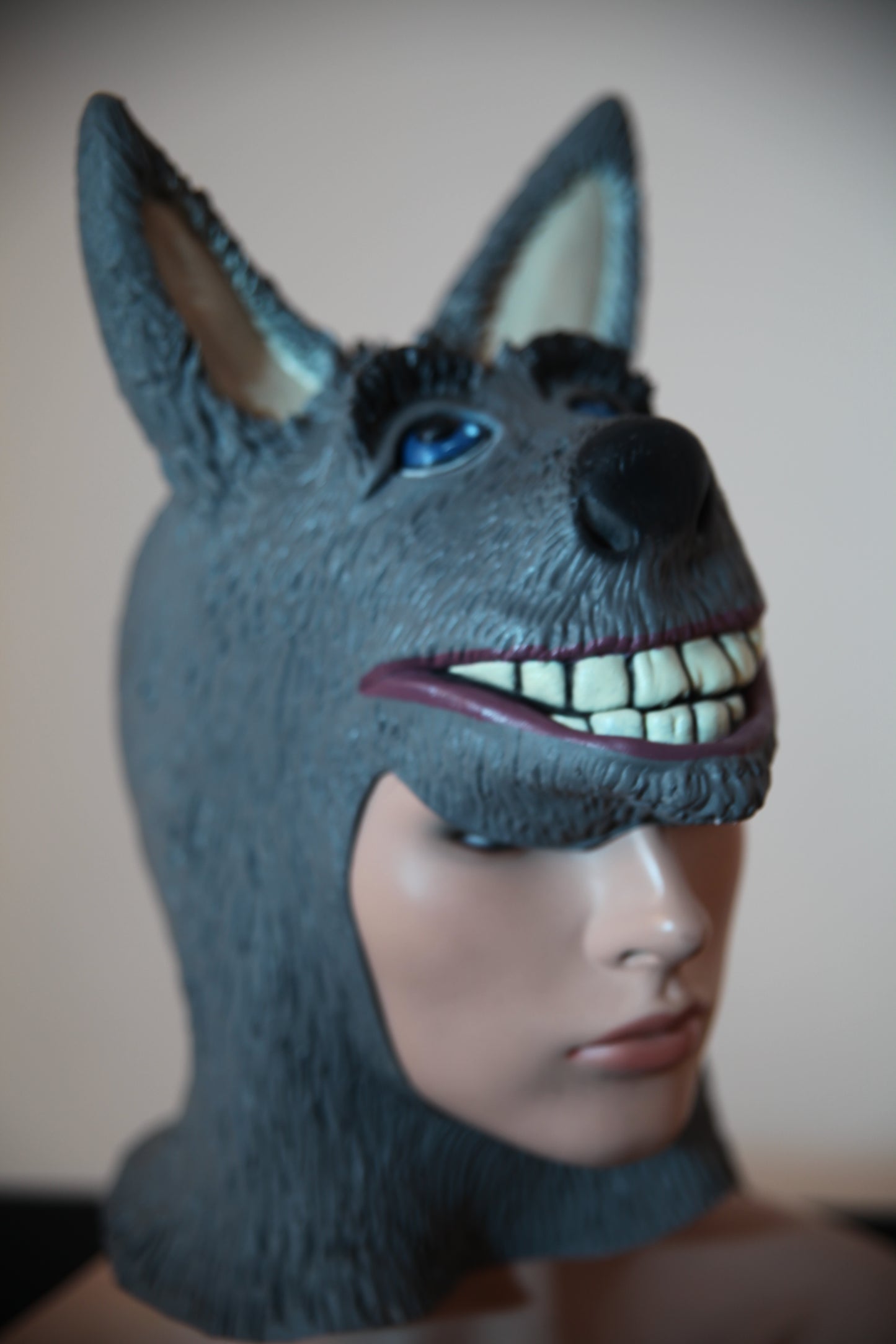 Kids Animal Latex Face Mask - Donkey (C134D)