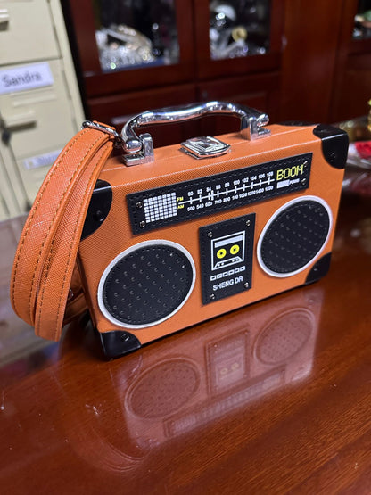 Retro Boombox Handbags