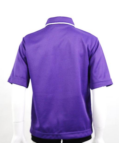 PLAIN GOLFER WITH COLLAR AND SIDE PIPING - SKU: 02D