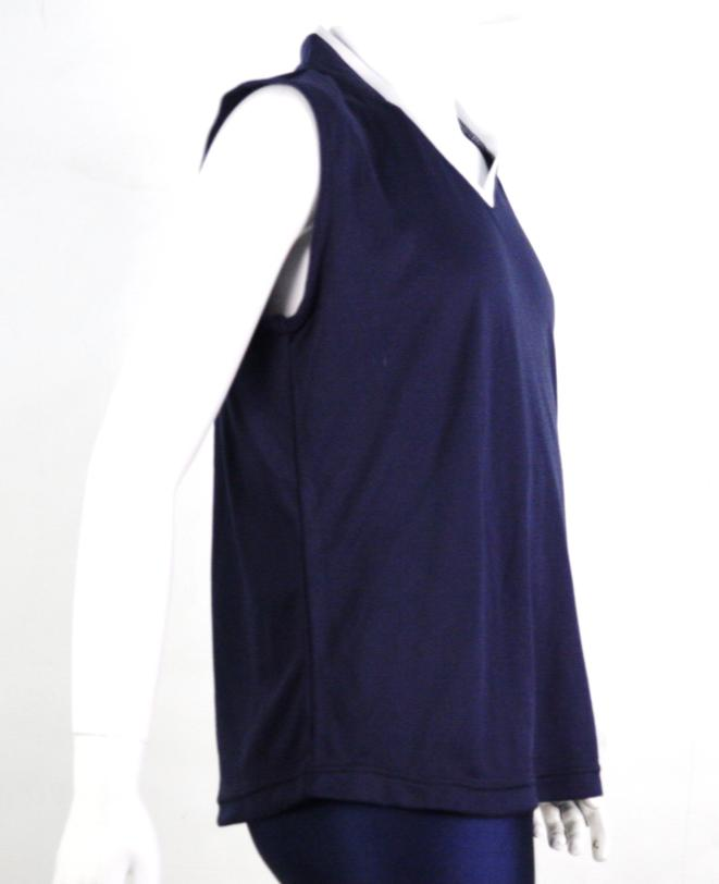 SPORTS TOP WITH COLLAR DETAIL - SKU: 124A