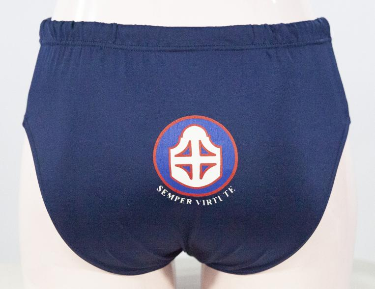 BOYS SCHOOL SWIMSUIT WITH INSETS - SKU: 140A