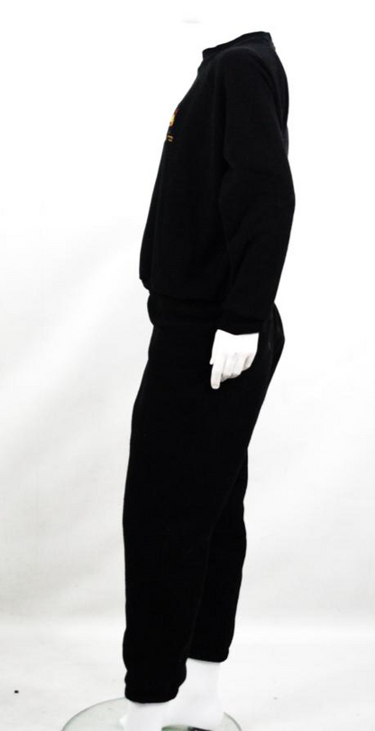 FLEECE TRACKSUIT WITH RIBTRIM TOP - SKU: 150