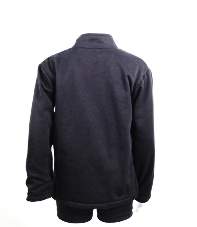 REGULAR TRACKSUIT JACKET WITH COLLAR AND ZIP WITH INSETS - SKU: 155