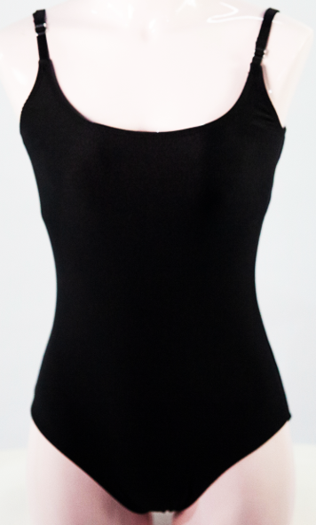 BRA STRAP WITHOUT BUST SUPPORT LEOTARD - SKU: 299B