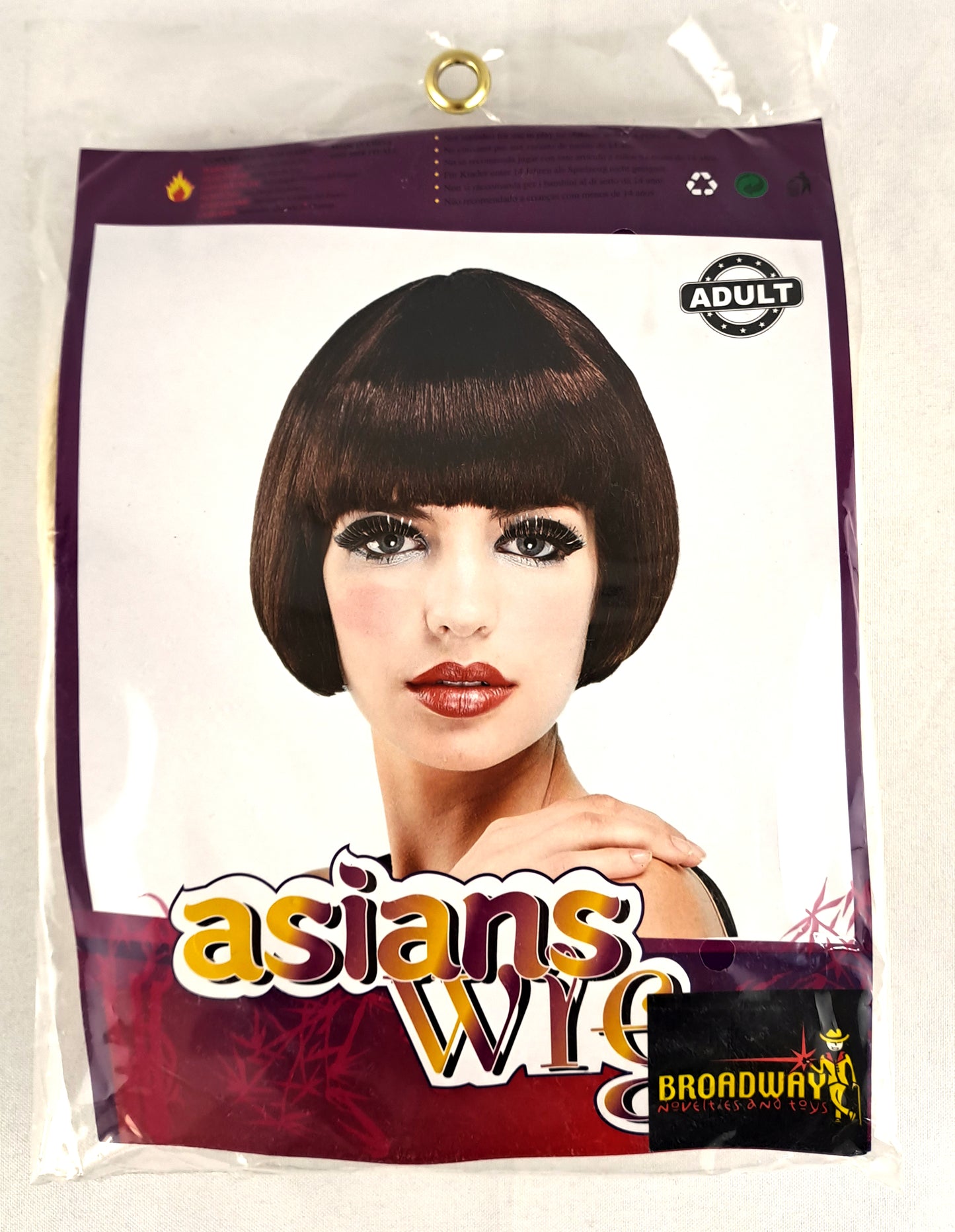 Asian Wig - Blonde
