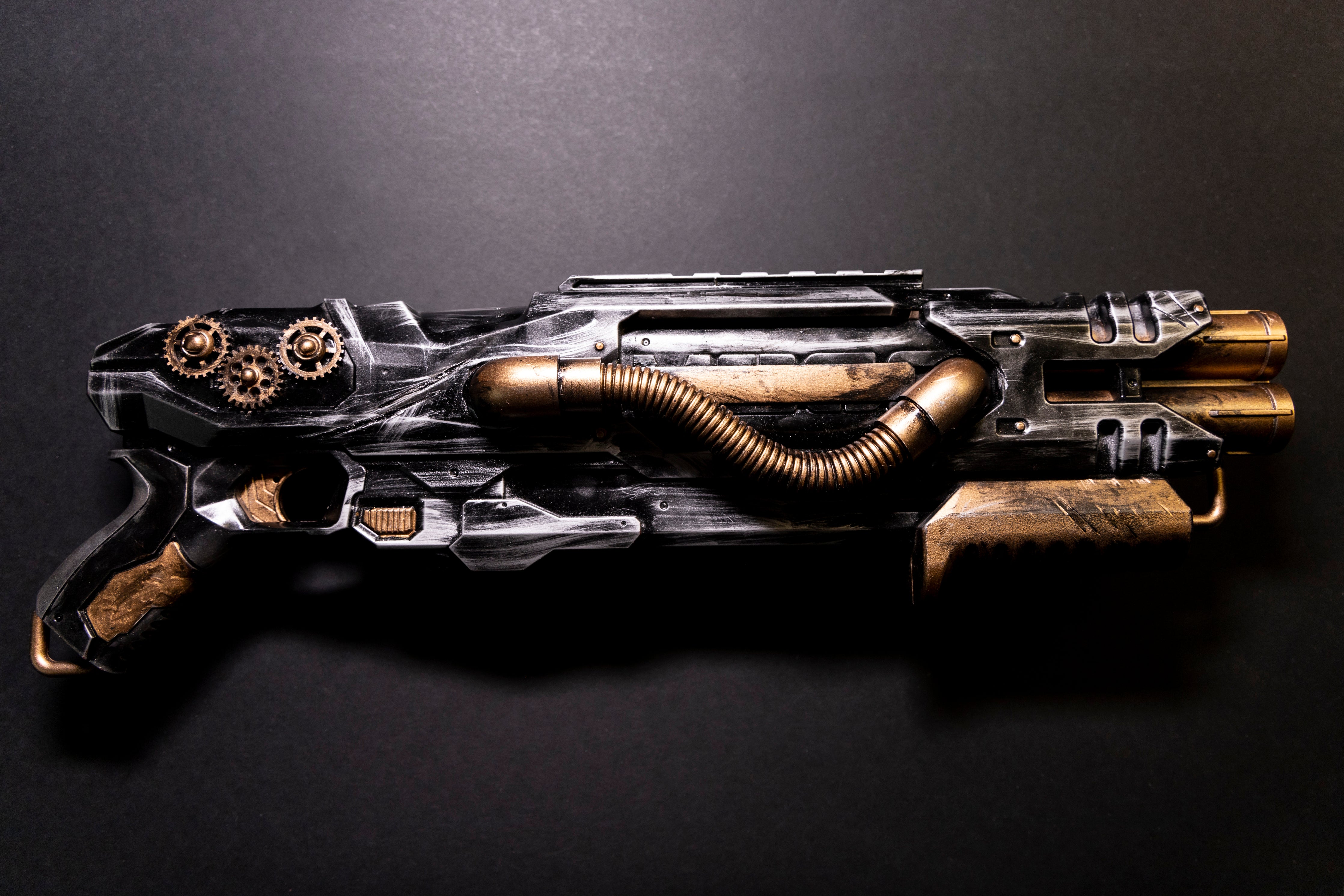 Stoompomp Stoompomp Battle Scar MK 1 - Film Industry & Cosplay Prop Gun ...