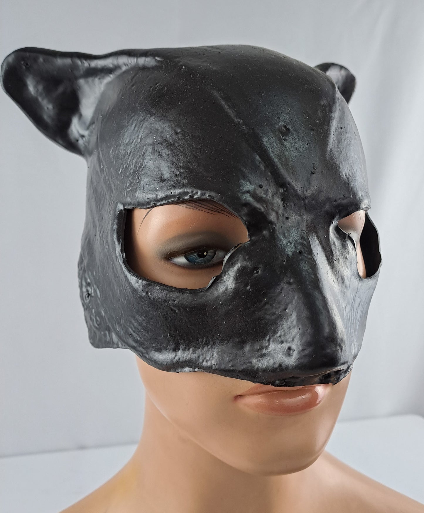 Cat Lady Superhero Latex Mask (C07) – Hollywood Costumes Online Shop