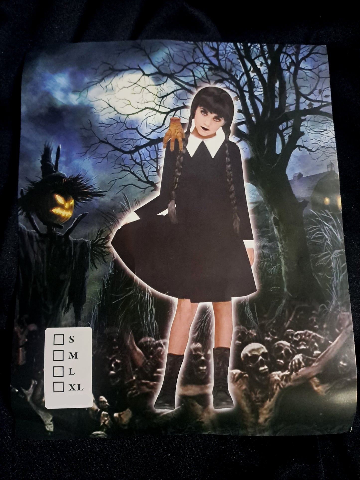 Creepy Girl Halloween Outfit