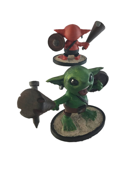 3D Printed Goblin Figurine - Painted