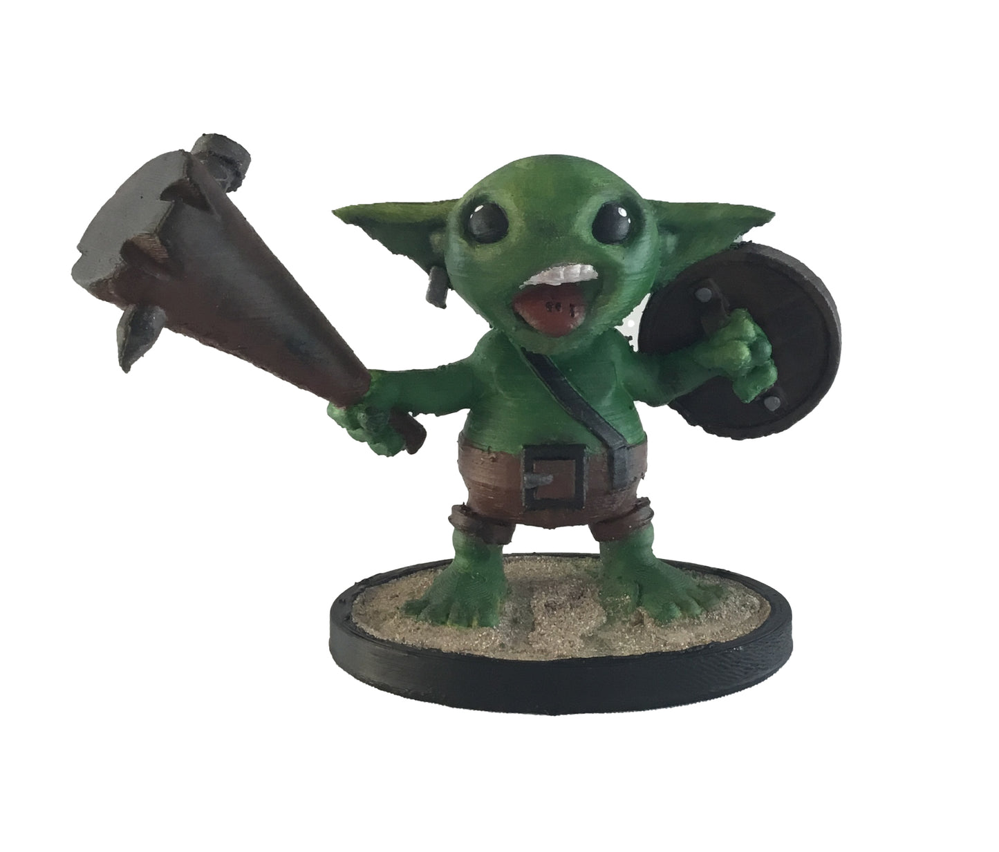 3D Printed Goblin Figurine - Painted