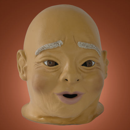 Bald Man Latex Face Mask (C218)
