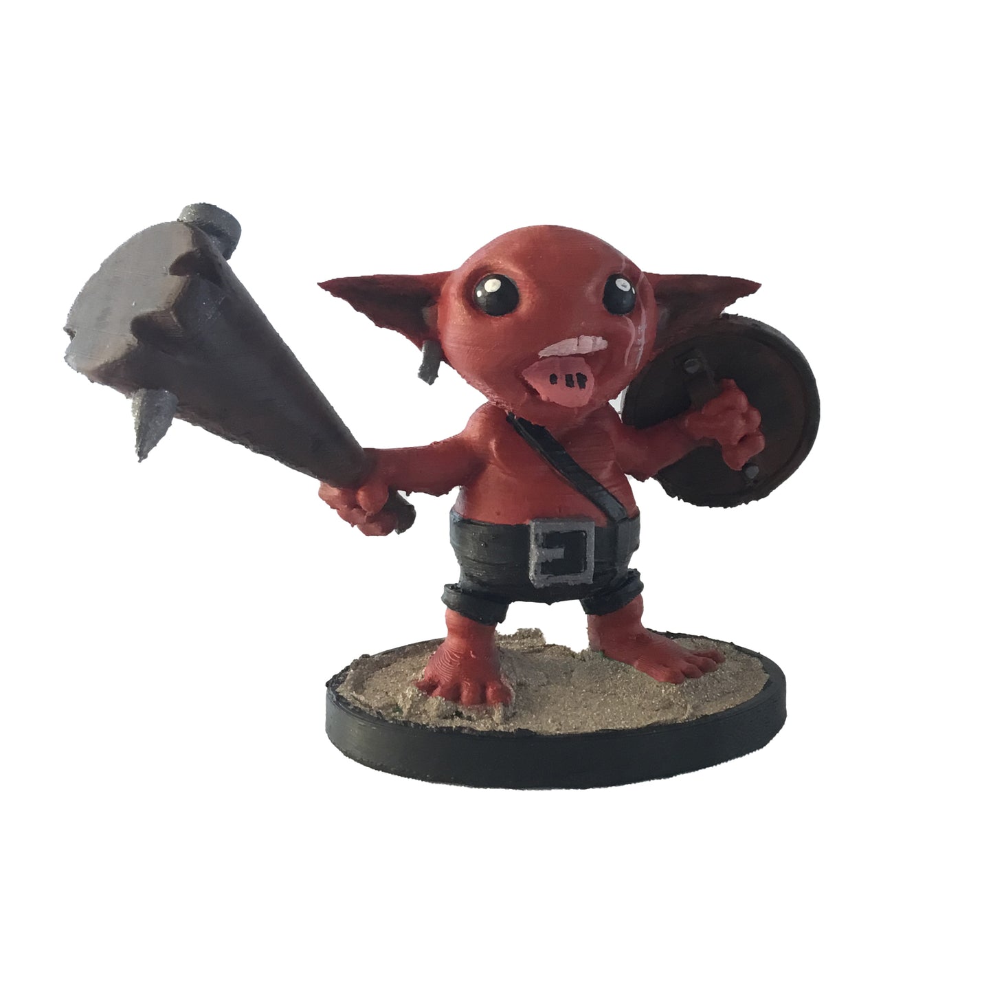 3D Printed Goblin Figurine - Painted