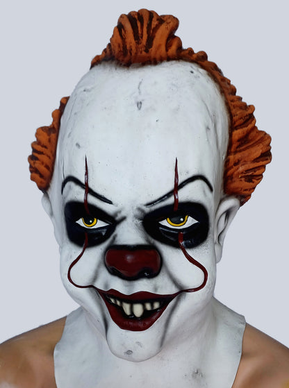 Scary Clown Latex Mask (IT001)