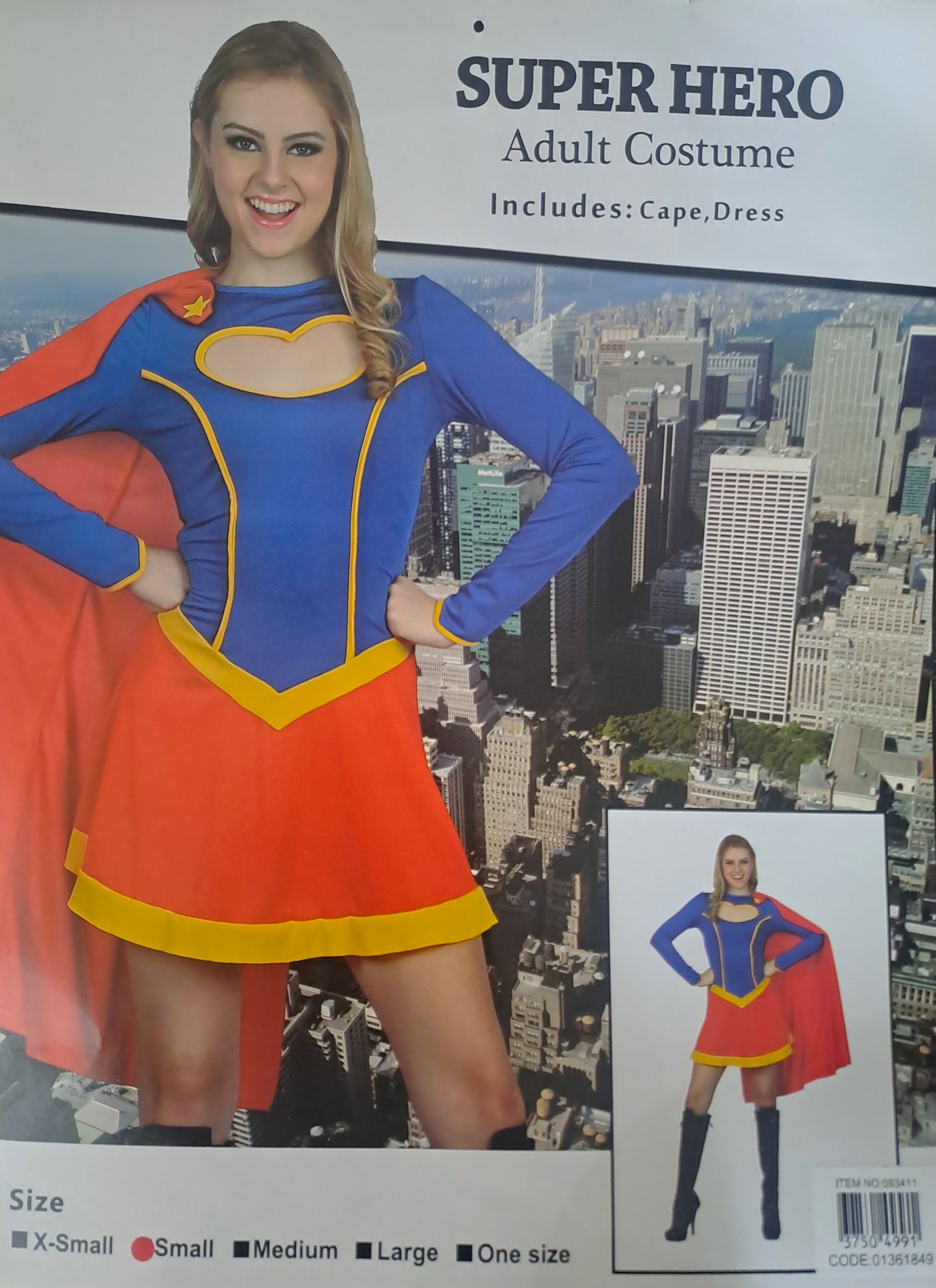 Super Hero - Adult Female Costume