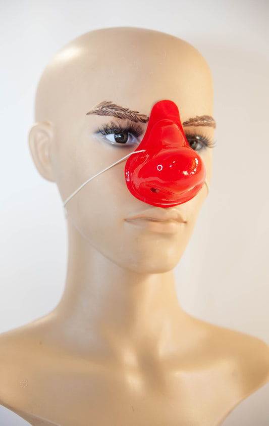 Plastic Red Clown Nose