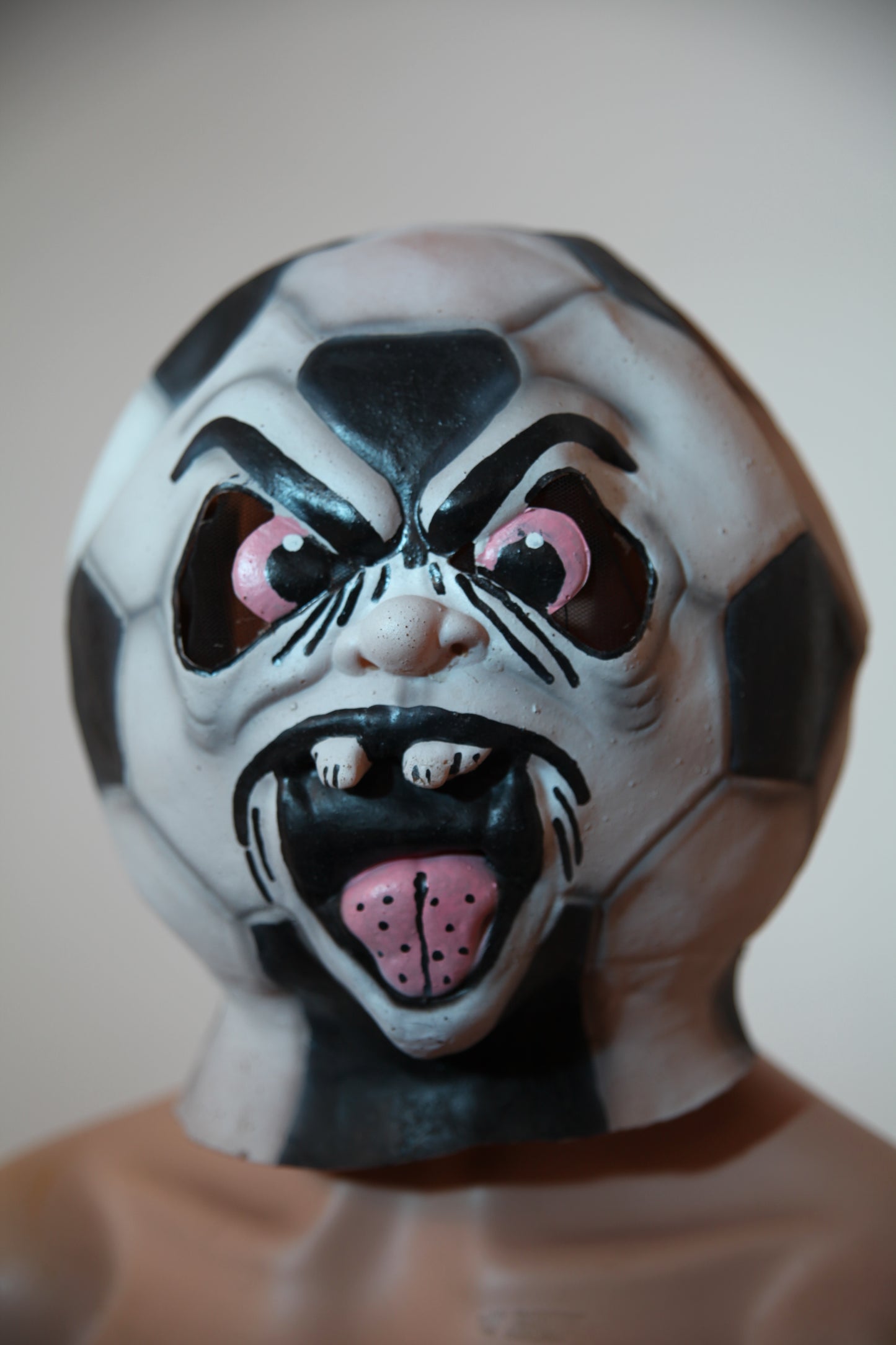 Possessed Soccer Ball Latex Mask (C21)