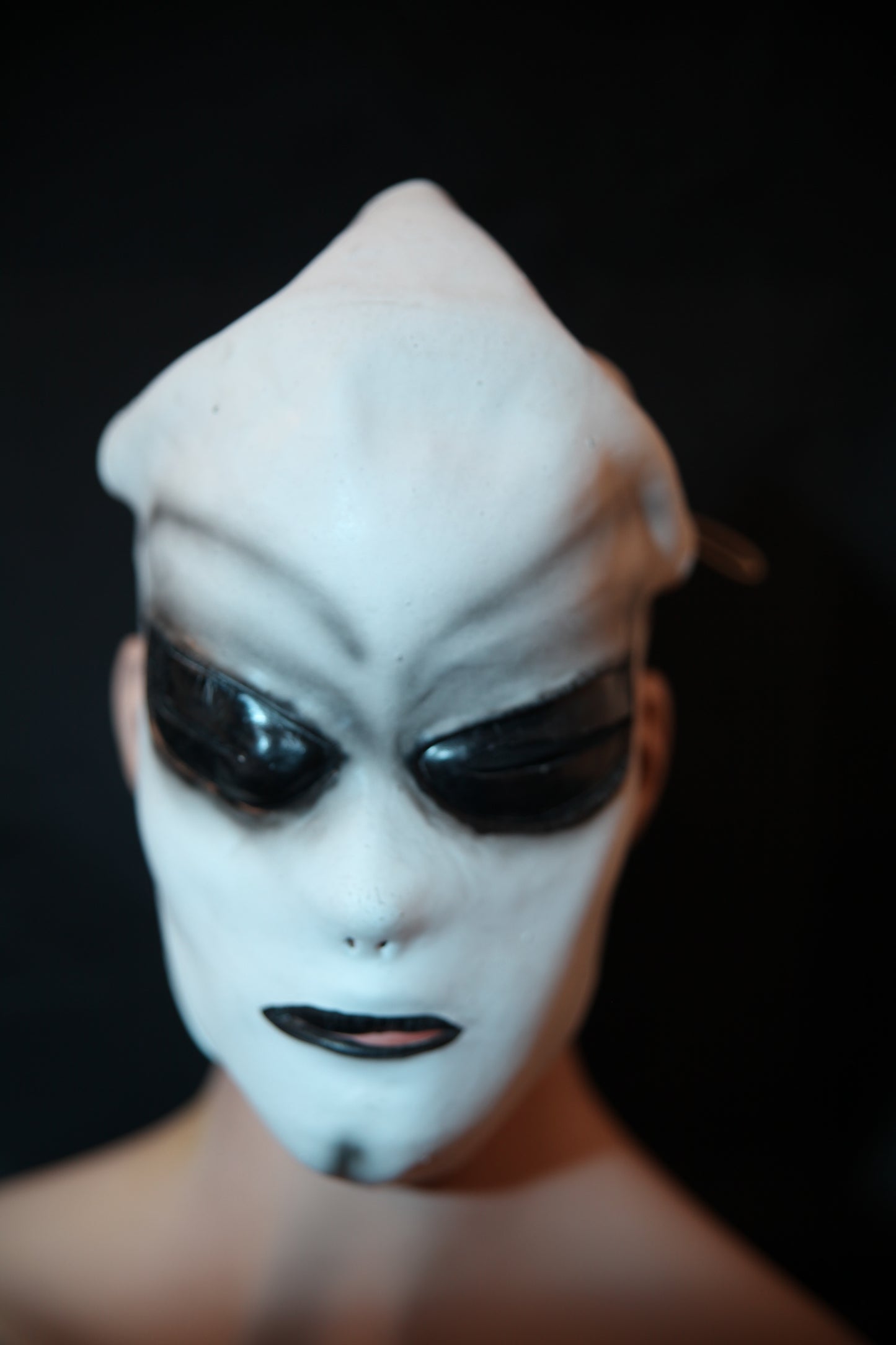 Alien Cone Head Latex Mask (C23)