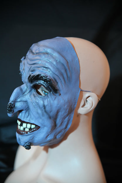 Witch Blue Latex Mask (C28)