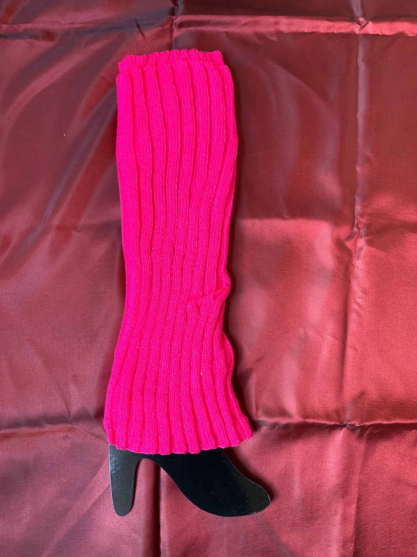 Leg Warmers Neon Pink