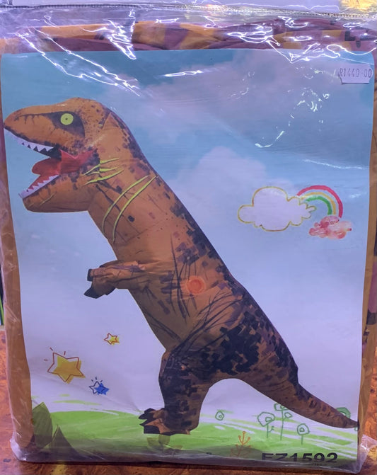 Inflatable T-Rex Dinosaur Costume - Kiddies