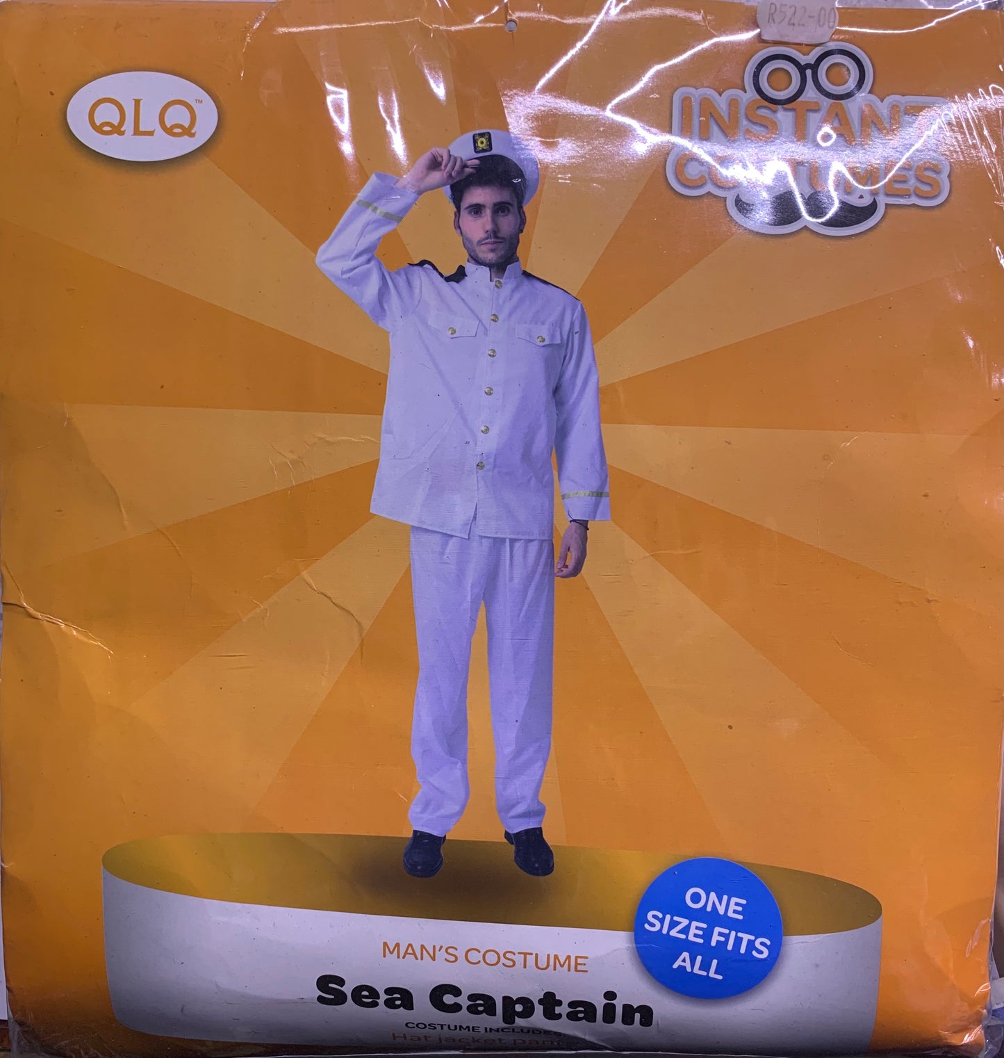 Sea Captain Instant Costume