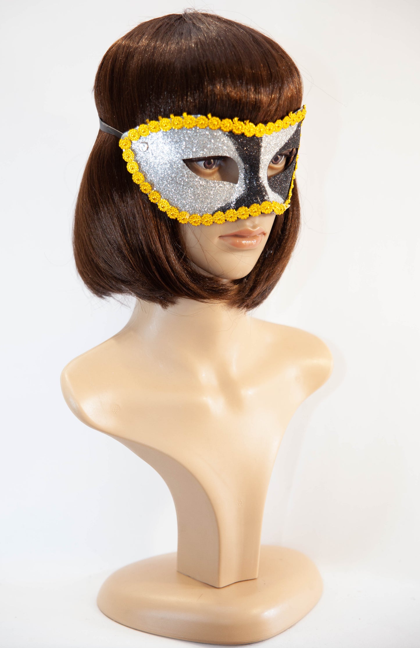 Fancy Dress Glitter Mask