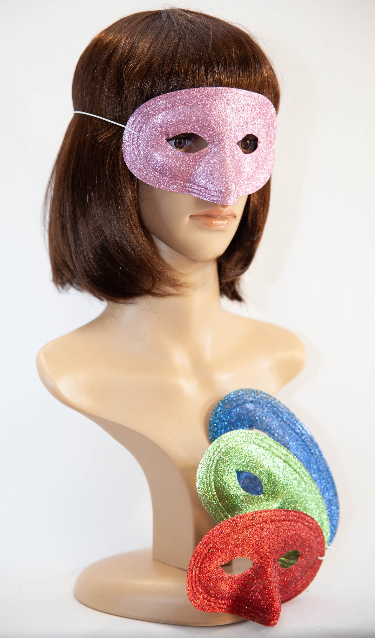 Plastic Glitter Mask