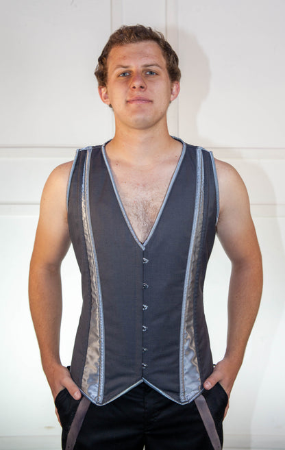 Corset - Grey Waistcoat