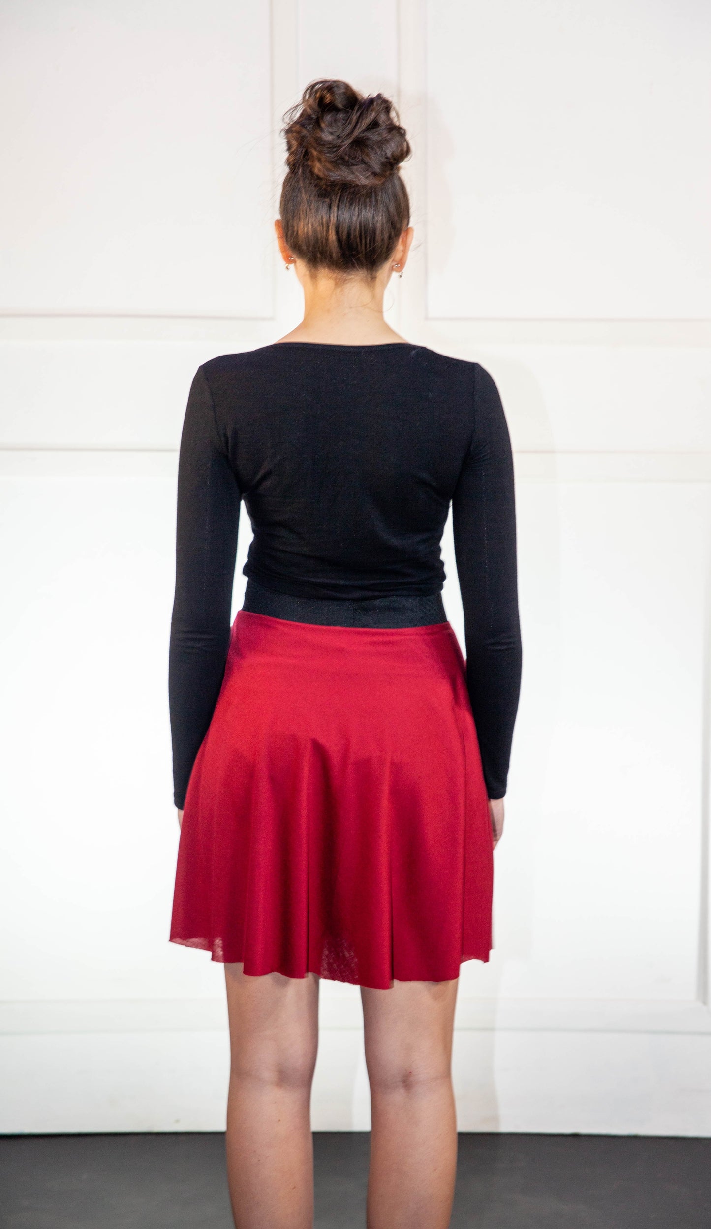 Skirt - Red Flair Short