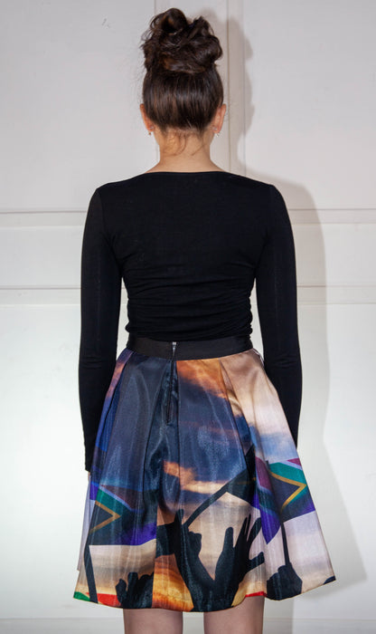 Skirt - Short South African Printed