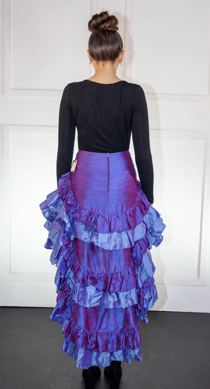 Skirt - Victorian High Low Purple