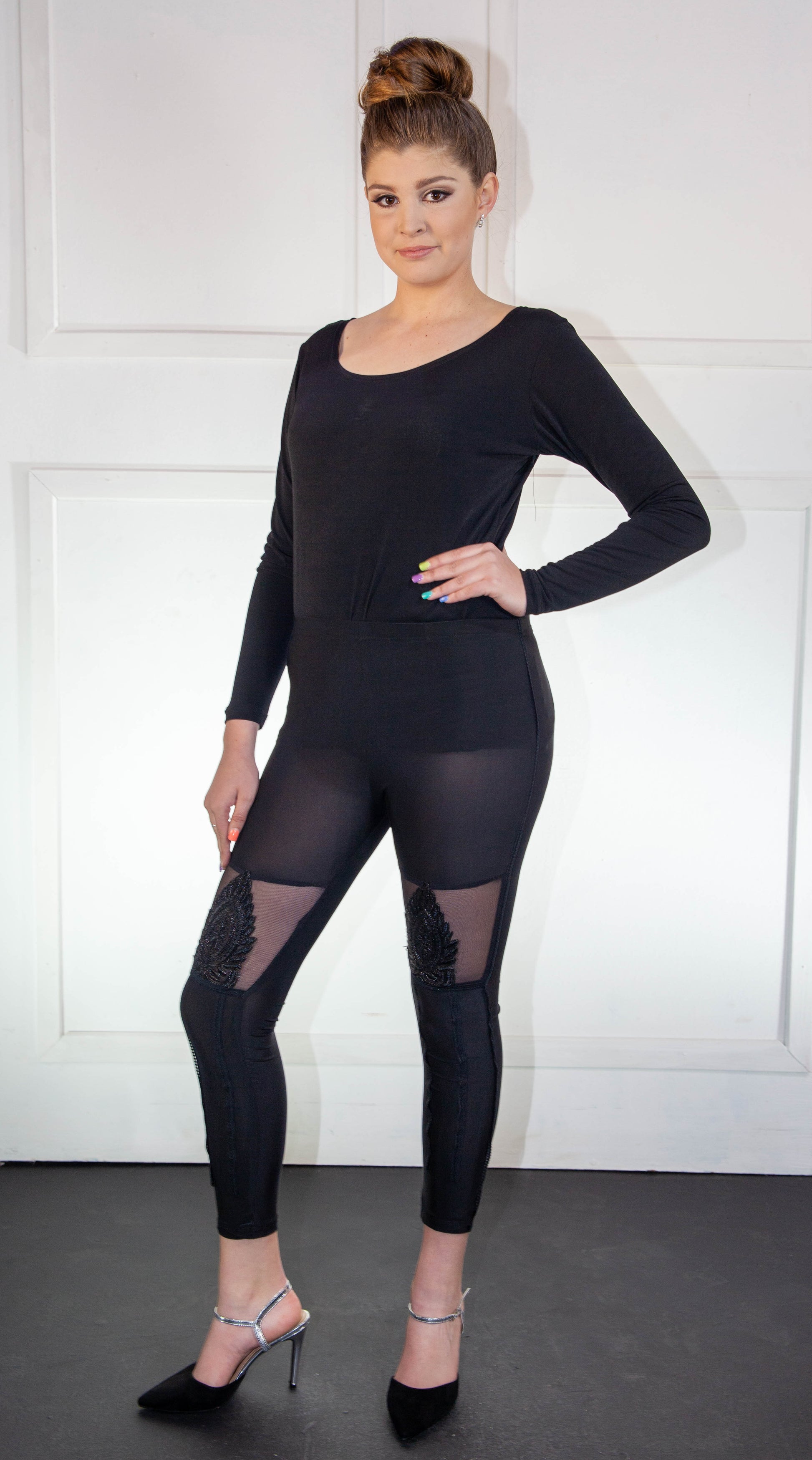 Leggings - Black Lace – Hollywood Costumes Online Shop