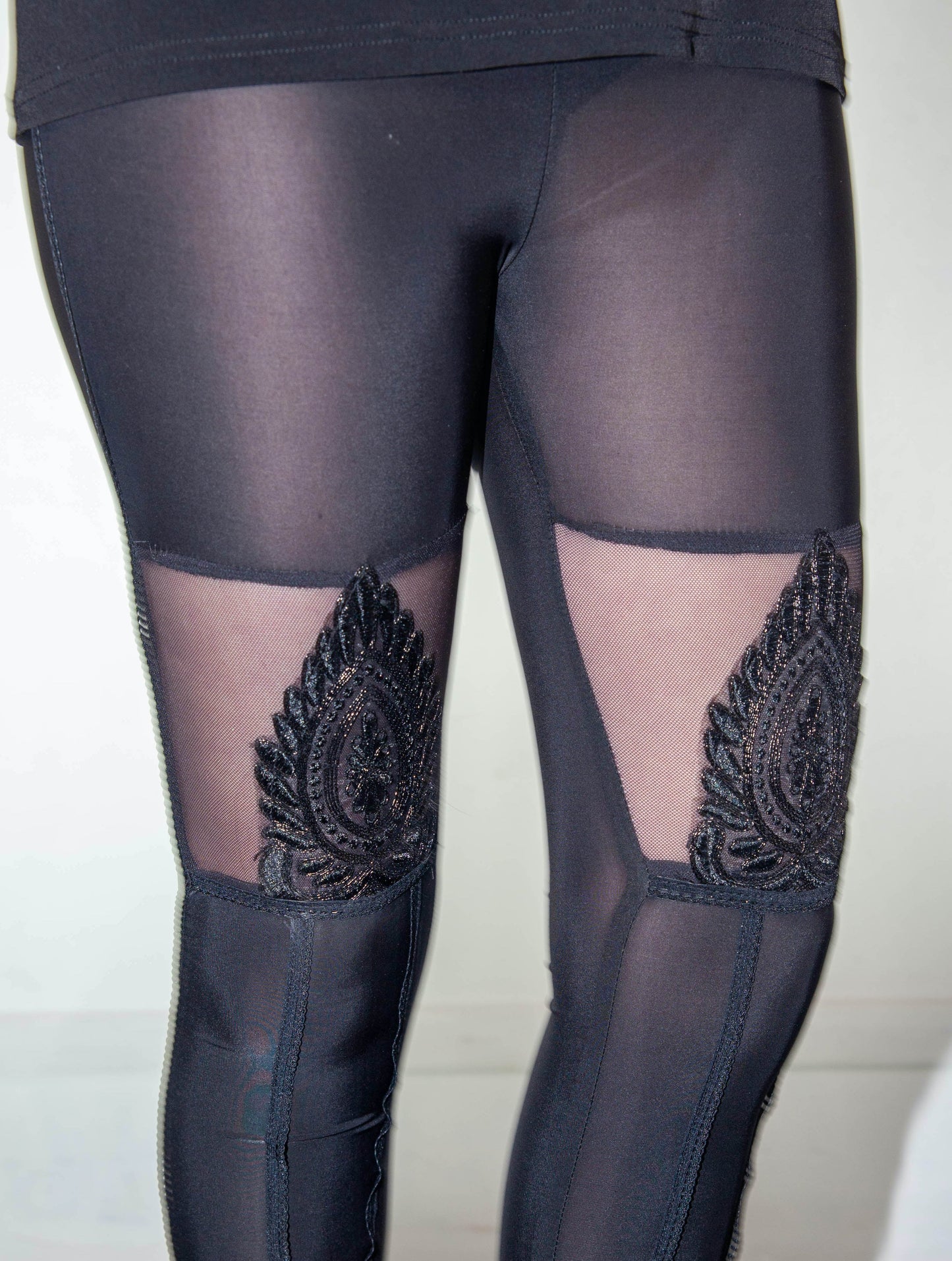 Leggings - Black Lace