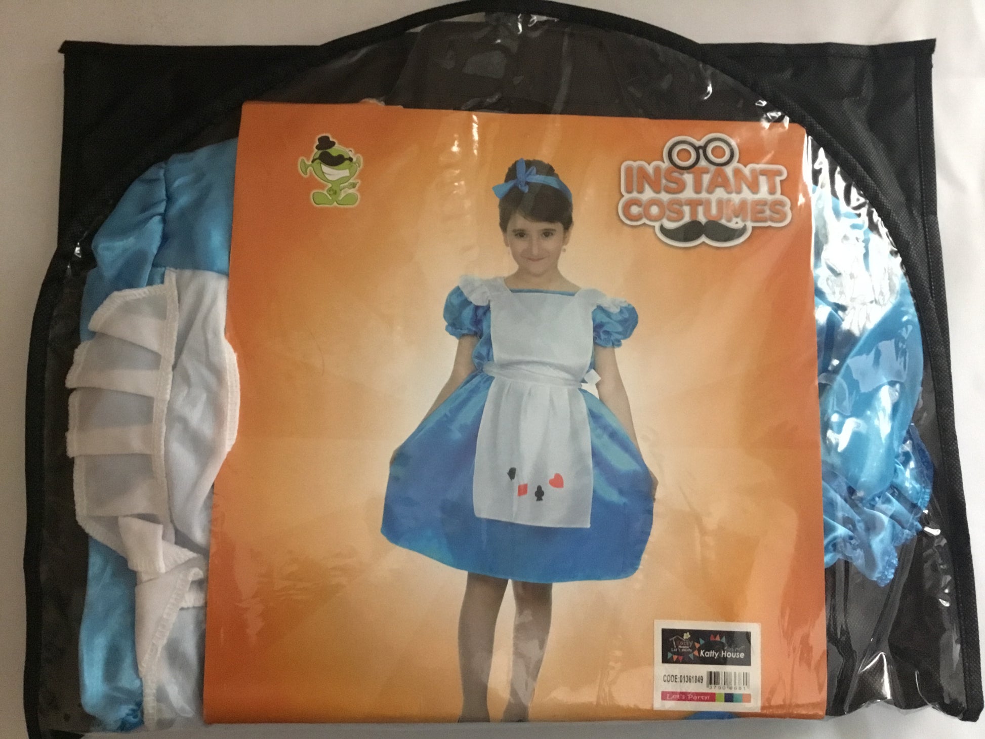 Kiddies Alice In Fantasyland Instant Costume – Hollywood Costumes ...